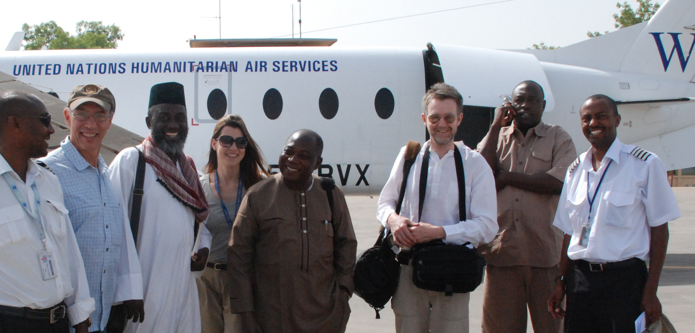 The UN project team in Moundou, southern Chad