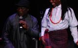 Pastor James Wuye and Nile Rodgers at the We Are Family Foundation 10th anniversary award ceremony